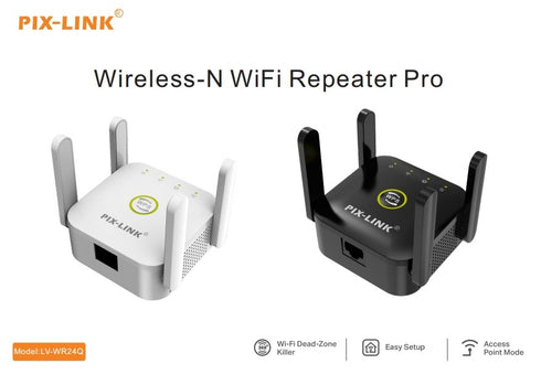 Wireless-N Wifi Repeater Pro - White