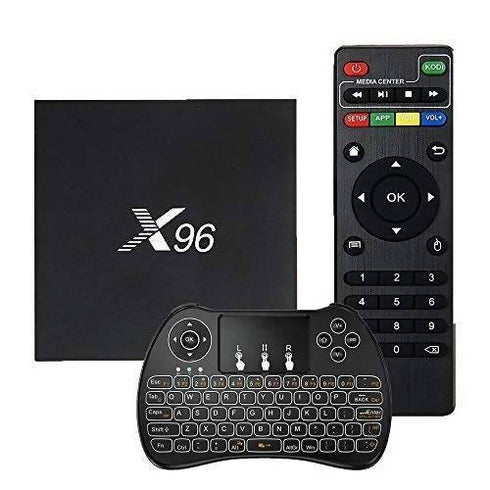 X96 Mini Android TV Box With Free Backlit Keyboard 2Gb/16Gb