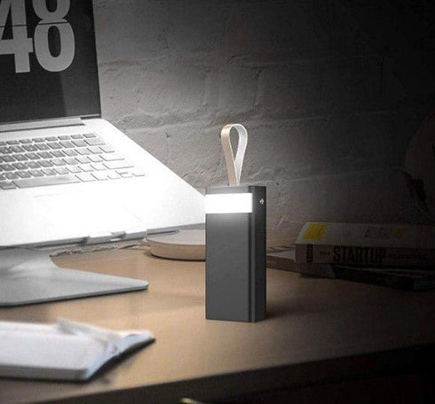 Xipin PX303 30000mAh Super Large Capacity Power Bank - white